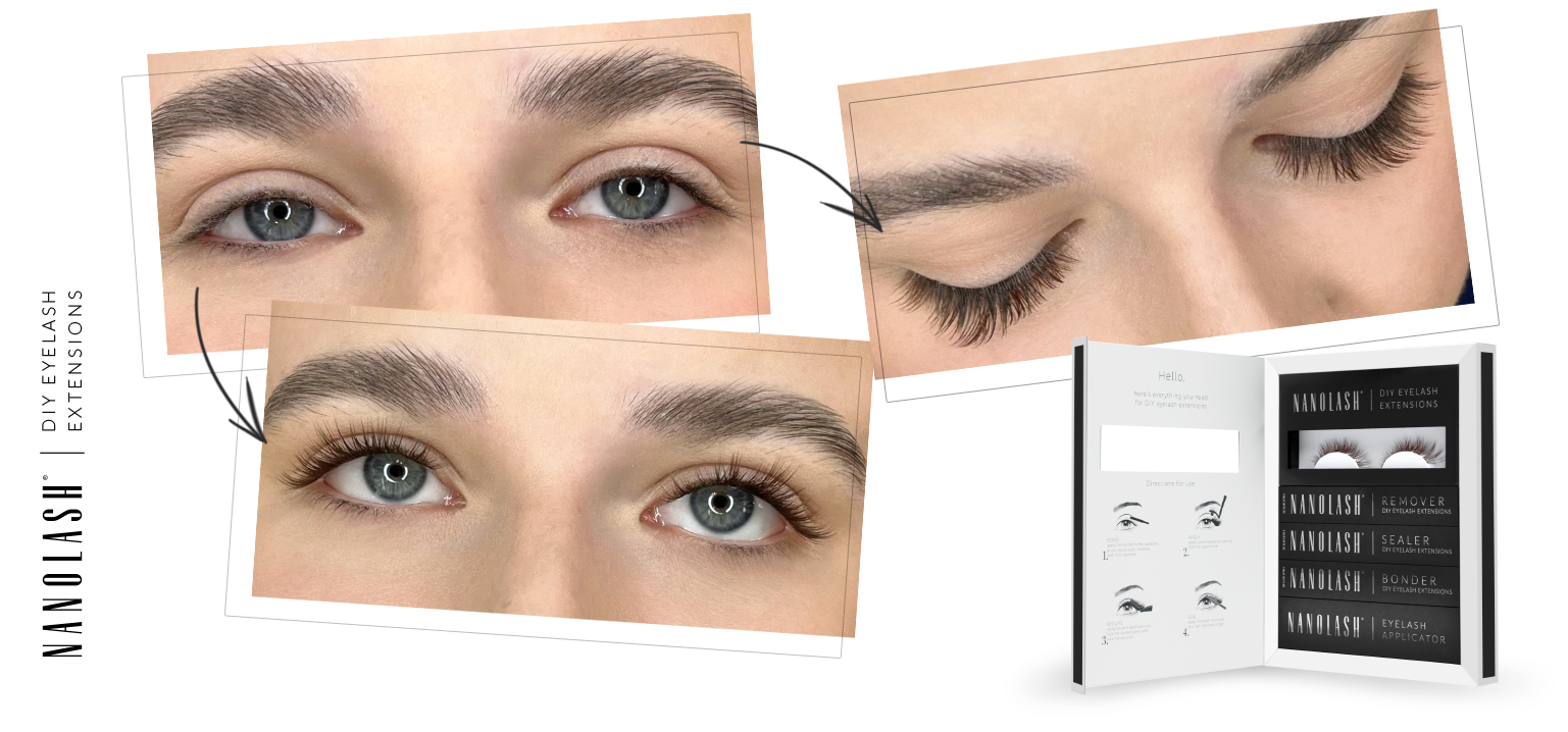 nanolash  DIY Eyelash Extensions Starter Kit