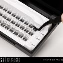 Gene cluster pre-adezive DIY pentru extensii de gene acasă